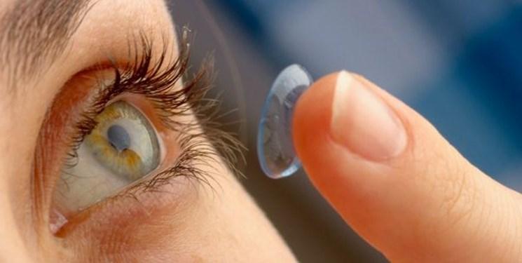 تاثیر لنز تماسی در چشم به هنگام خواب+ فیلم تاثیر لنز تماسی در چشم به هنگام خواب