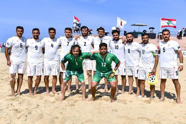 صندلی پنجمی فوتبال ساحلی ایران در رنکینگ جهانی