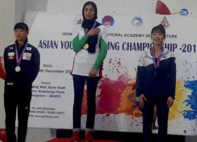 نایب قهرمانی دختر سنگنورد ایران در مسابقات قهرمانی آسیا