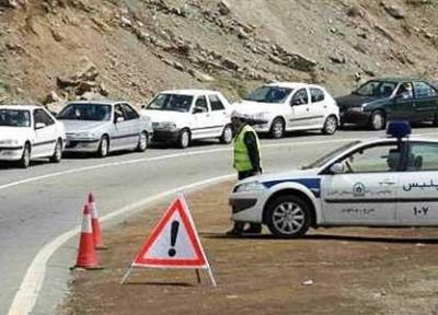 محدودیت های ترافیکی جاده ها در تعطیلات پیش رو