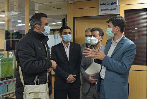 بازدید میدانی مدیرعامل بانک قرض الحسنه مهر ایران از حسن اجرای طرح تسهیلات بدون ضامن