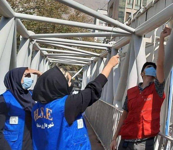 پل های عابرپیاده شمال شهر ایمن شد پل های عابرپیاده شمال شهر ایمن شد